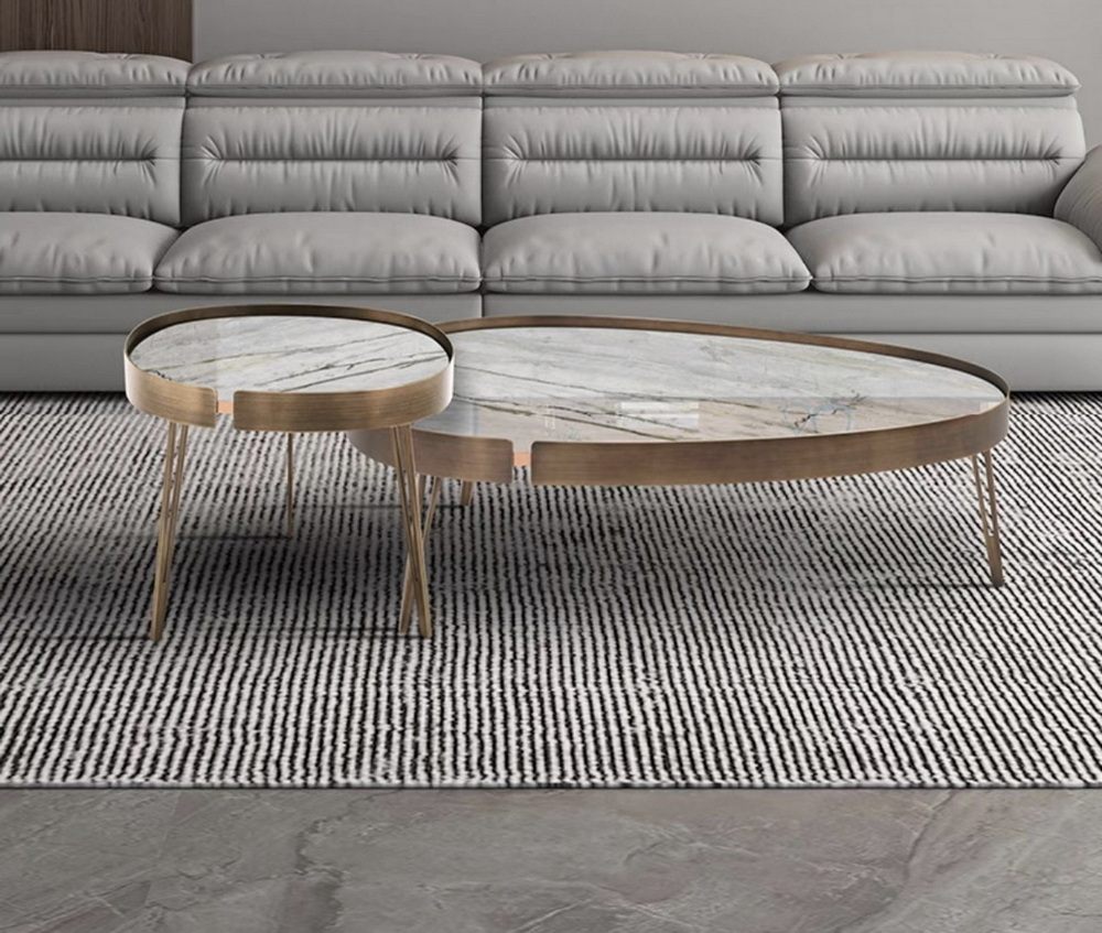 Petal Style Stainless Steel Table