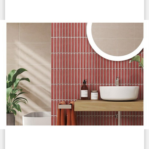 Porcelain Mosaic Stripes Style Table