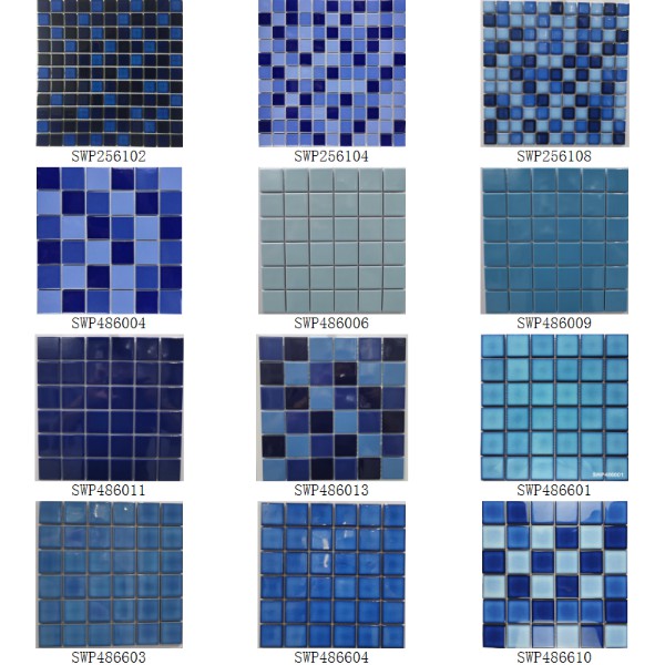 Porcelain Mosaic Swimming Pool Series