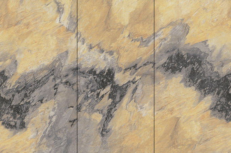 24Q481A.B.C-WP09ZB金色火焰(微晶面）-三连纹1200x2400x9
