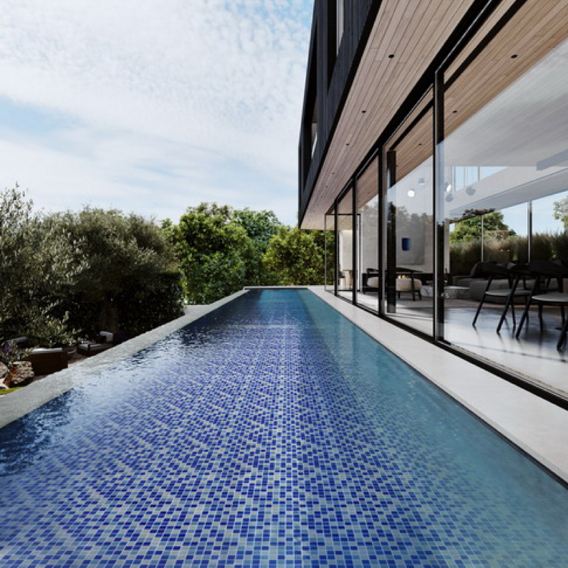 Glass Mosaic Swimming Pool Series