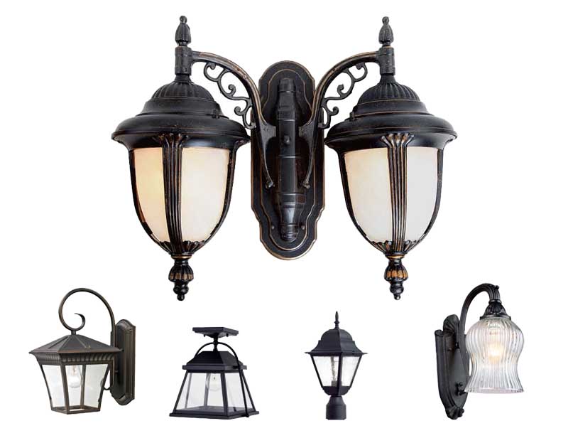 Traditional Outdoor Wall Lamp