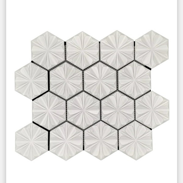 Porcelain Mosaic Concave Convex Surface Series