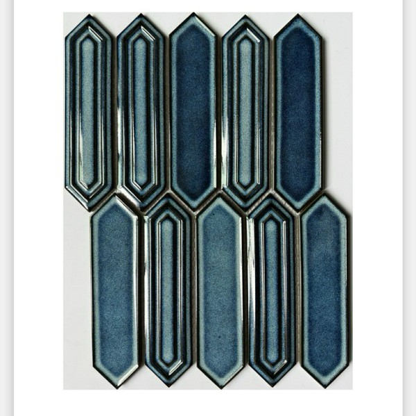 Porcelain Mosaic Arrow Shape Fashion Series