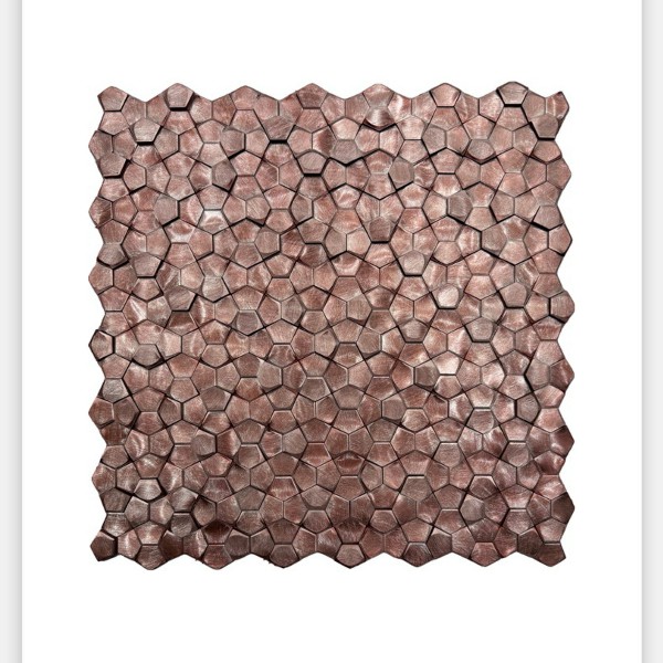 Aluminum Mosaic Tile Wall Decoration