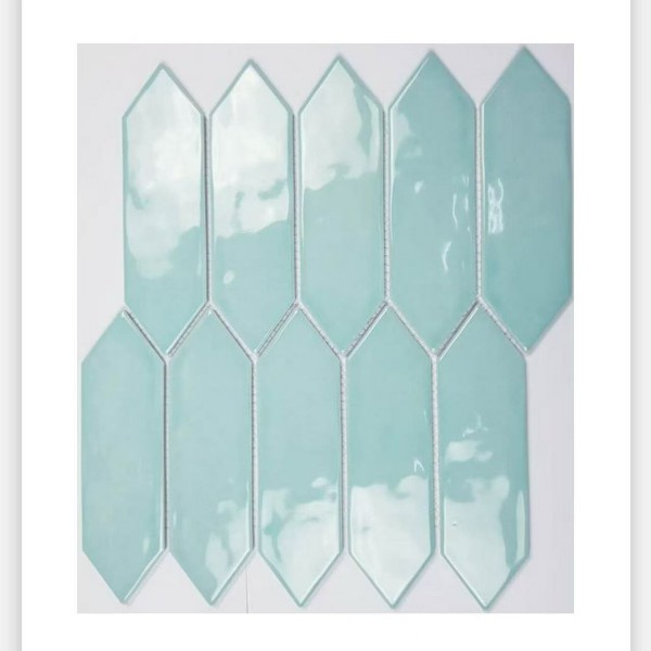 Subway Tile Wall Tile Leaf Pattern