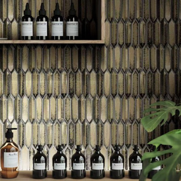 Porcelain Mosaic Diamond Shape