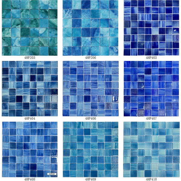 Glass Mosaic Swimming Pool Inkjet Series