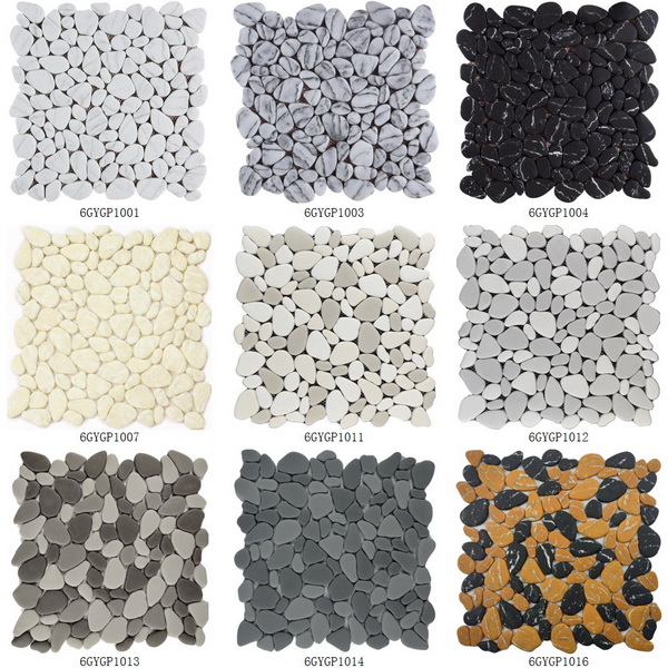 Recycle Glass Good Color With Pebble Pattern