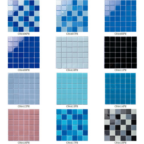 Glass Mosaic Swimming Pool Series