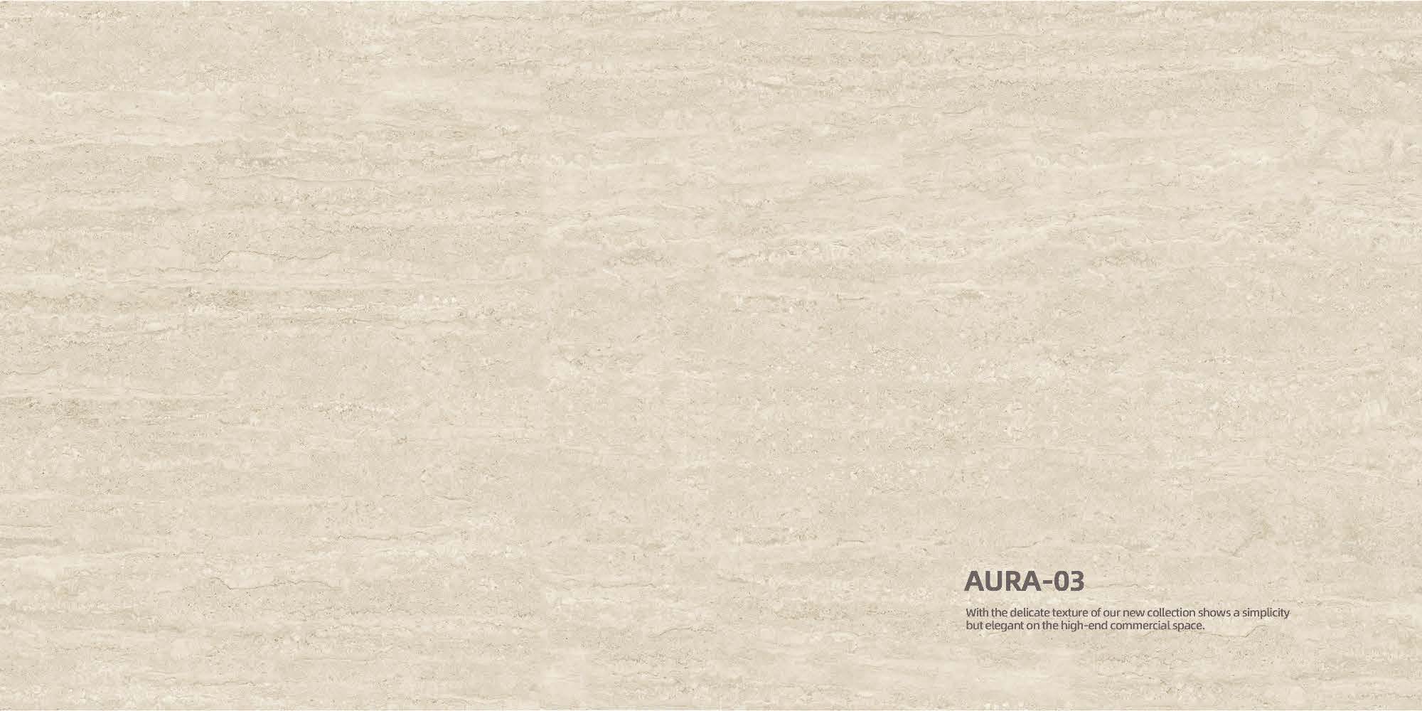 Aura Travertine Porcelain Matt Tiles