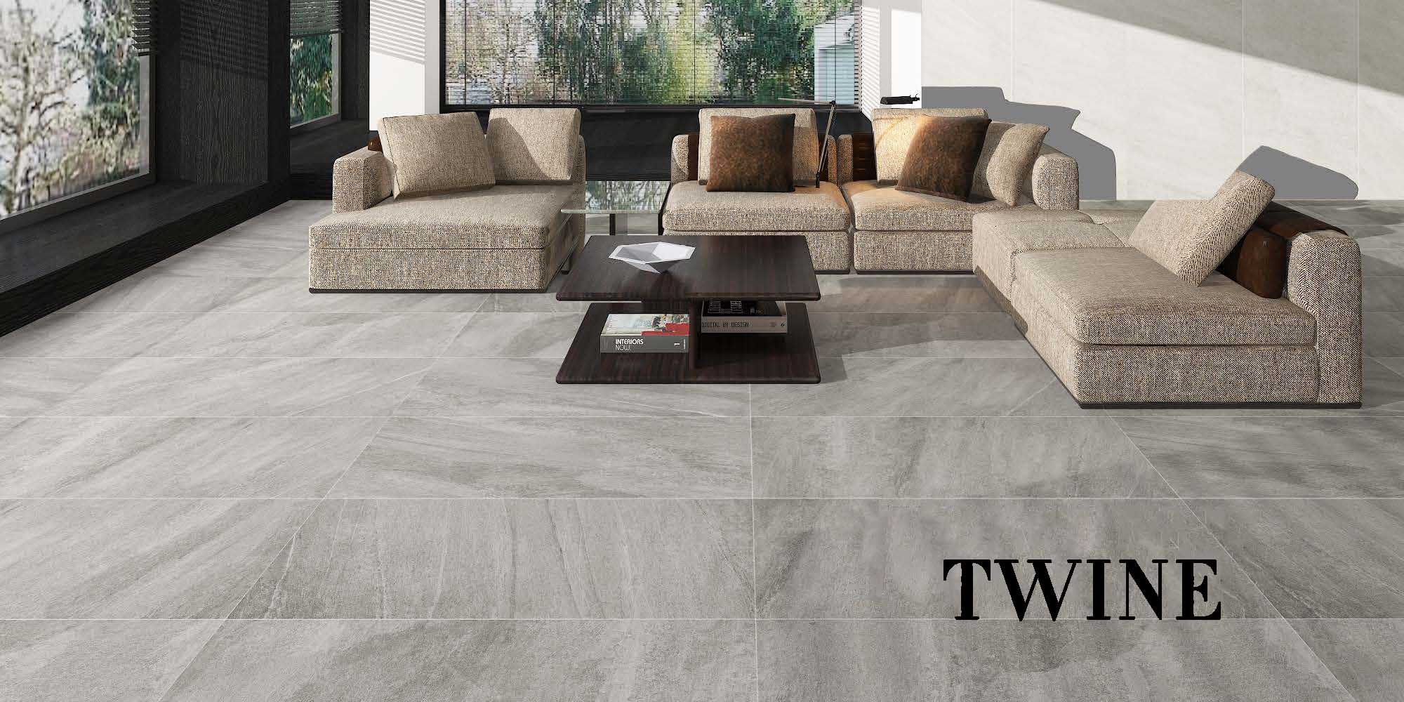 Twine Glazed Rustic Porcelain Tile