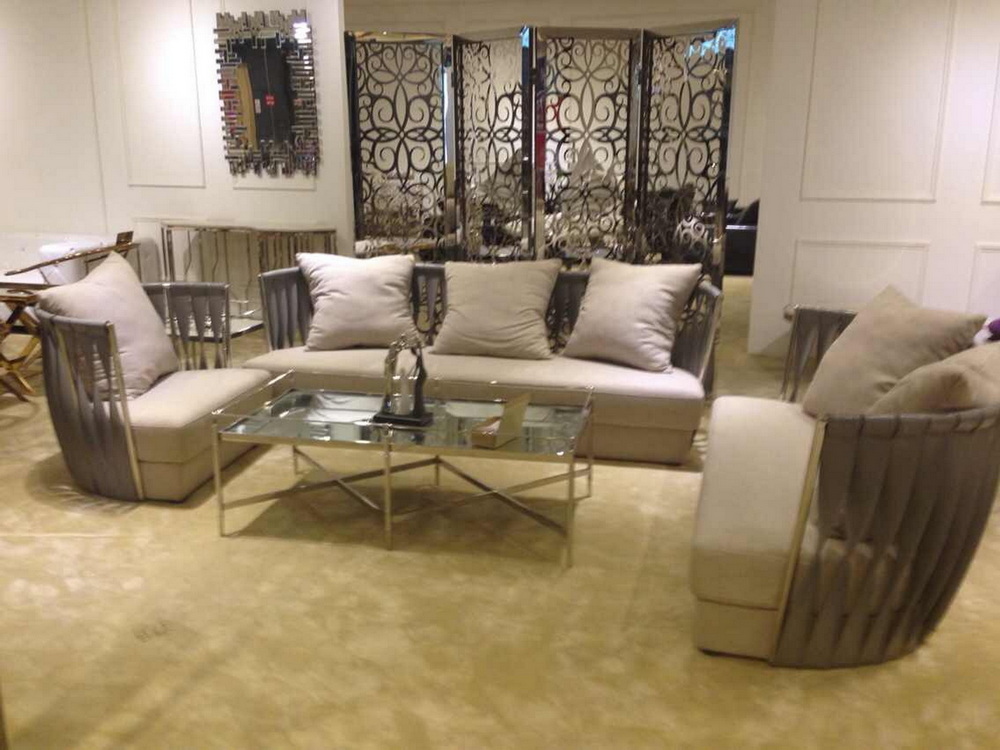 Stylish Comfortable Modern Armchair And Sofa