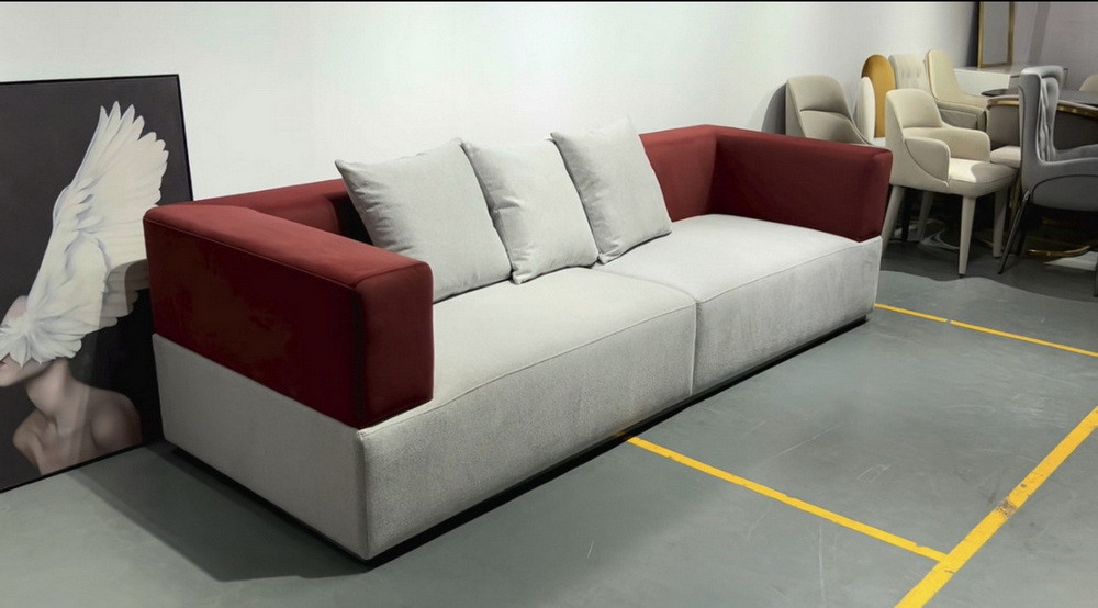 Color Combination Fabric Sofa