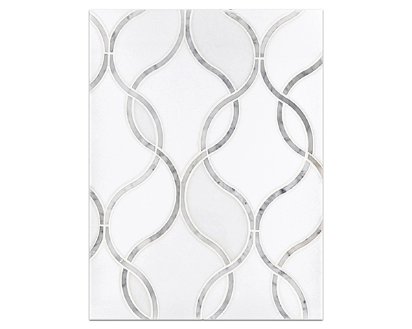 marble mosaic backsplash
