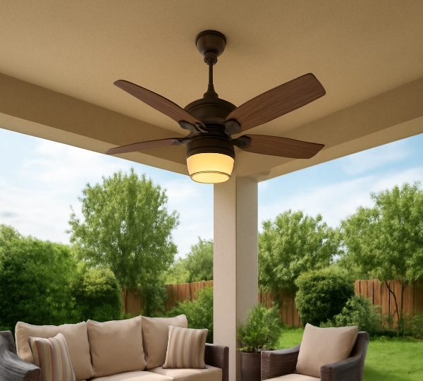 Outdoor Fans with Lights That Make Your Backyard More Enjoyable