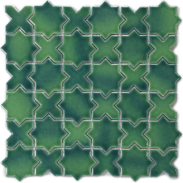 porcelain mosaic floor tile