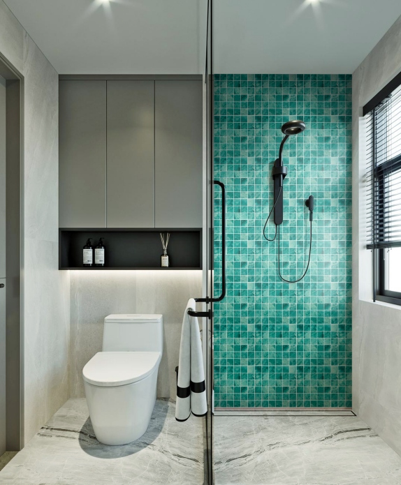 installing mosaic backsplash