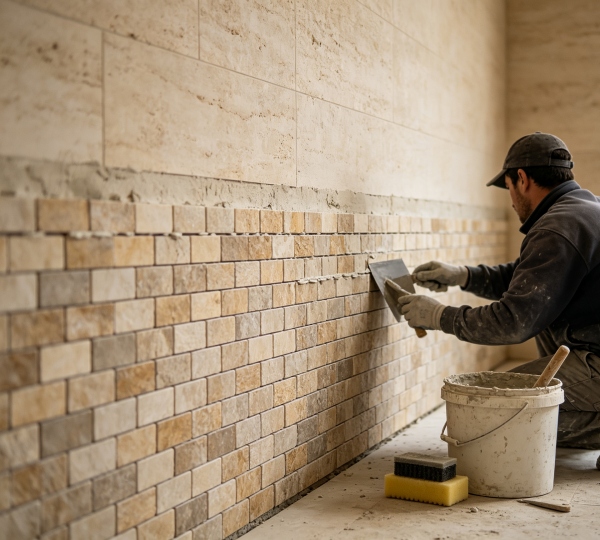Tile Adhesive and Grout for Mosaic Glass and Stone Tile Adhesive and Grout for Mosaic Glass and Stone